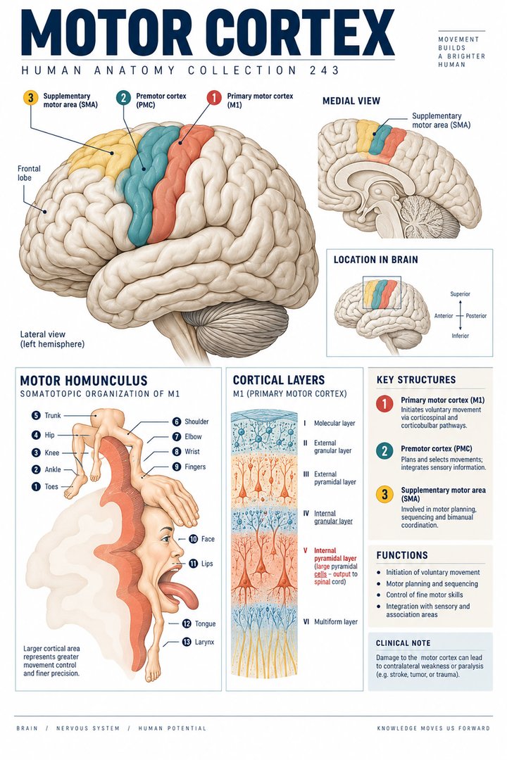 ANATOMY 243 — Motor Cortex