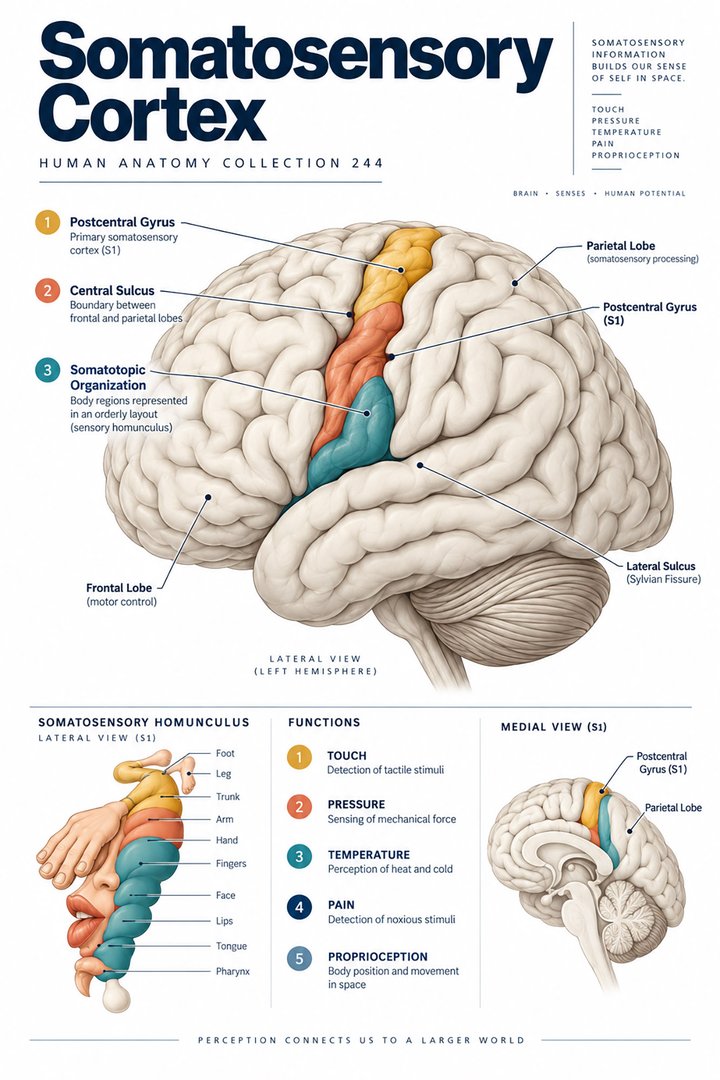 ANATOMY 244 — Somatosensory Cortex