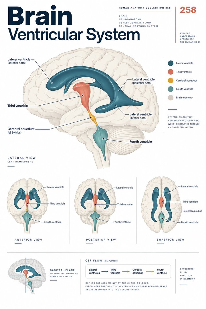 ANATOMY 258 — Brain Ventricular System