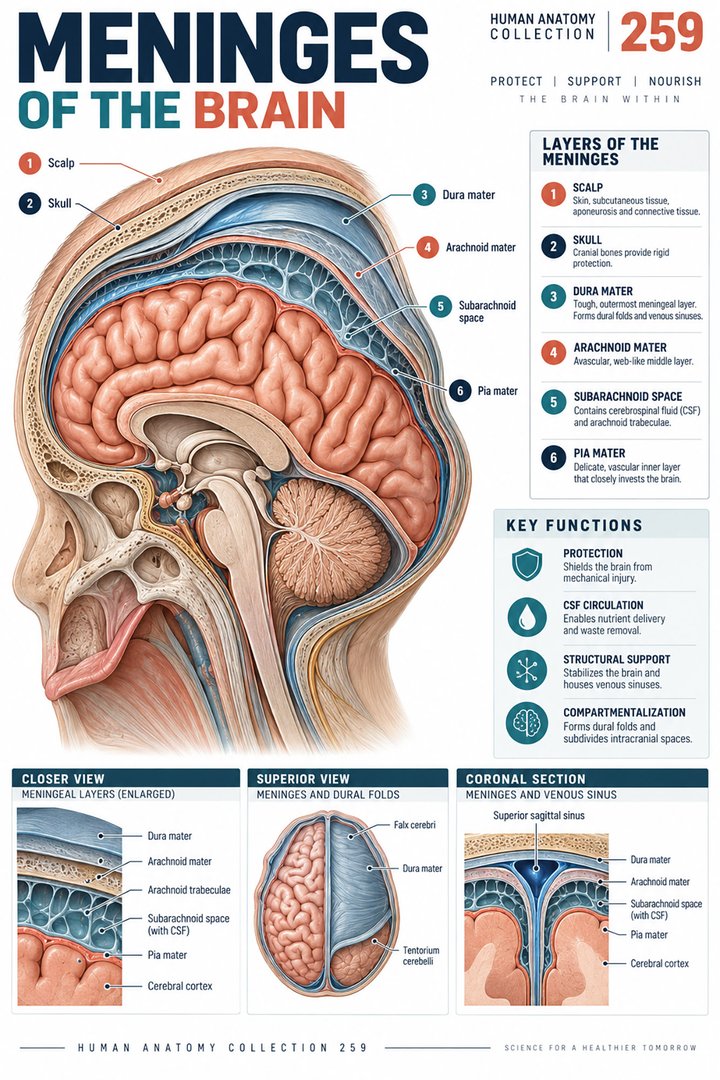 ANATOMY 259 — Meninges of the Brain