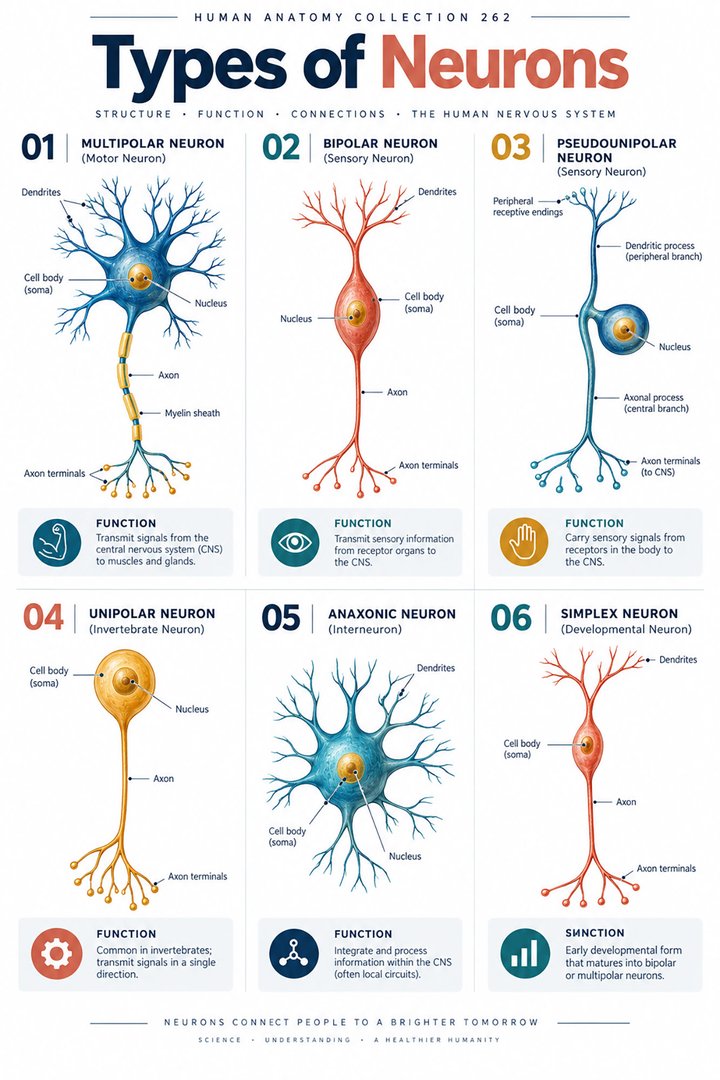 ANATOMY 262 — Types of Neurons