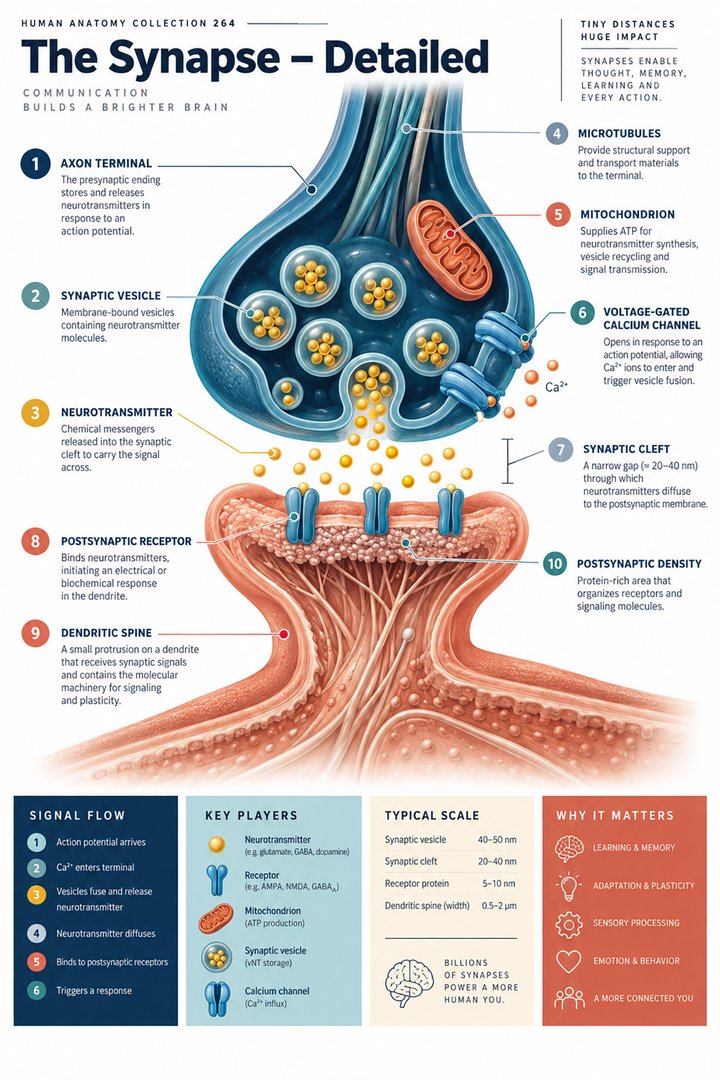 ANATOMY 264 — The Synapse Detailed