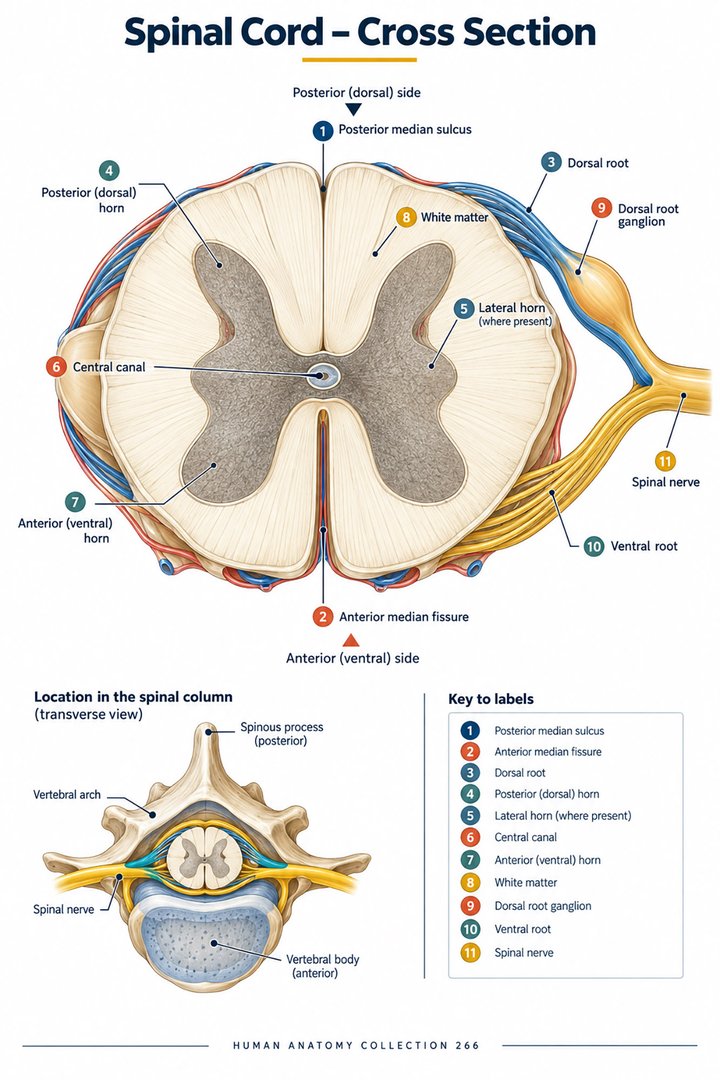 ANATOMY 266 — Spinal Cord Cross Section