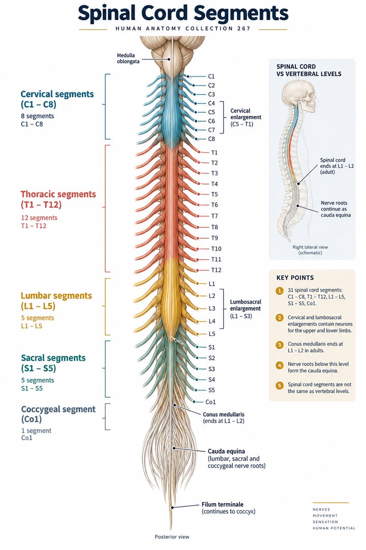 ANATOMY 267 — Spinal Cord Segments
