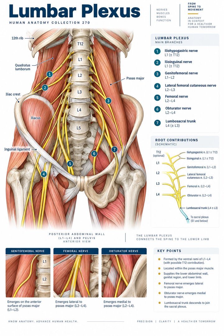 ANATOMY 270 — Lumbar Plexus