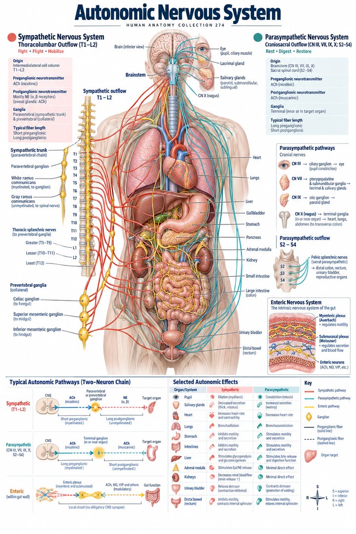 ANATOMY 274 — Autonomic Nervous System