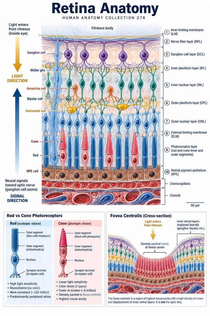 ANATOMY 278 — Retina Anatomy