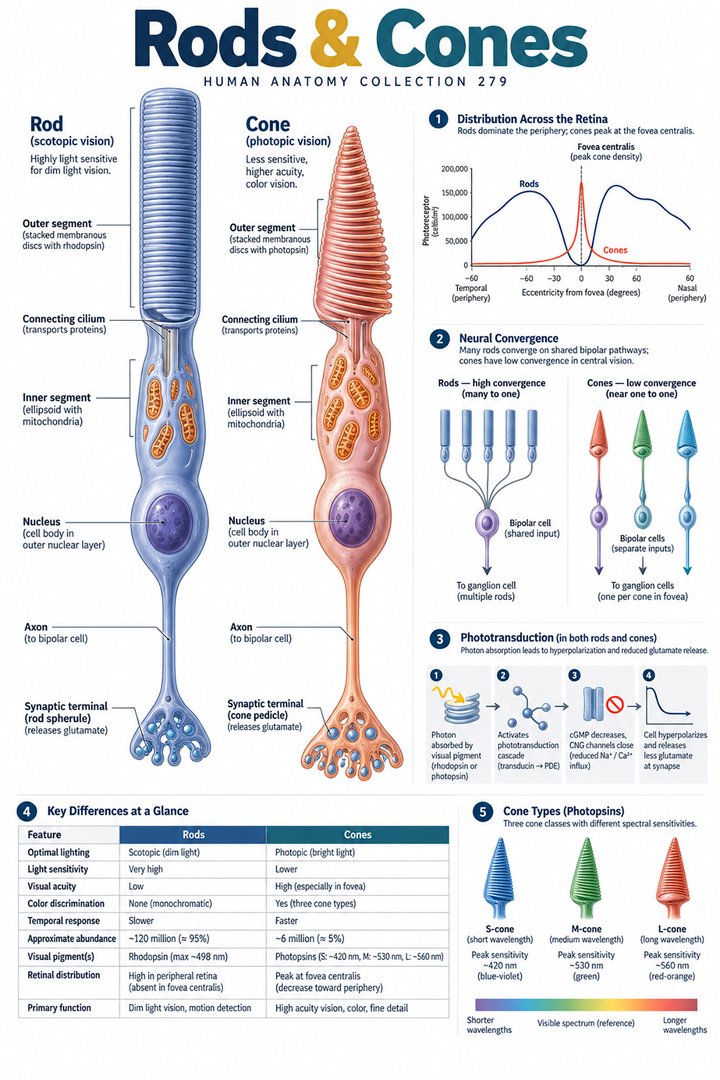 ANATOMY 279 — Rods & Cones
