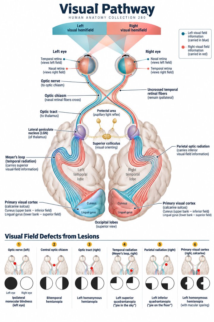 ANATOMY 280 — Visual Pathway