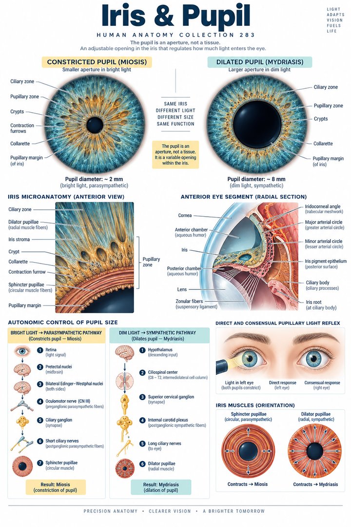 ANATOMY 283 — Iris & Pupil