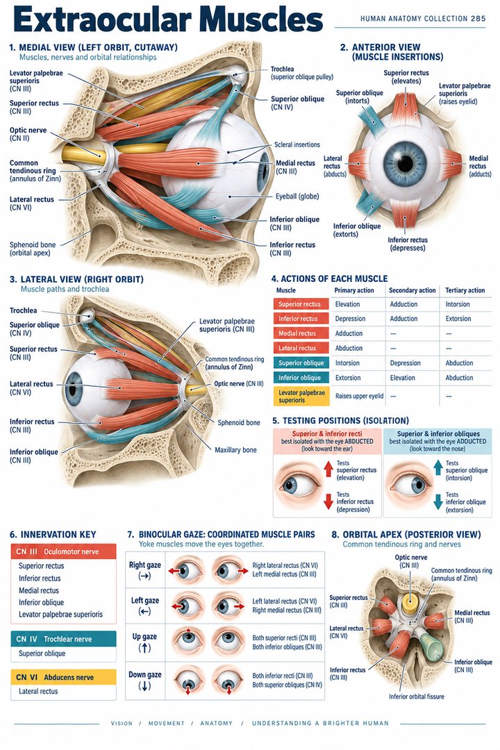 ANATOMY 285 — Extraocular Muscles