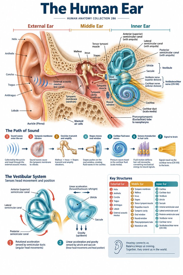 ANATOMY 286 — The Human Ear