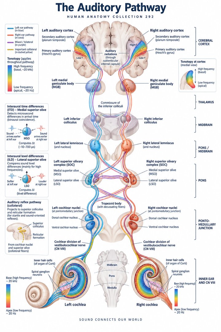 ANATOMY 292 — The Auditory Pathway