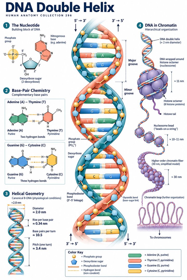 ANATOMY 296 — DNA Double Helix
