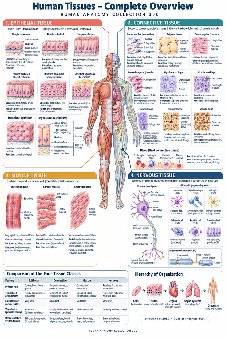 Human Tissues Complete Overview
